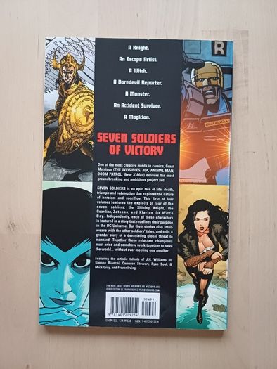 Seven Soldiers of Victory by Grant Morrison (Volume 1 to 4 DC Comics Graphic Novels 2006)