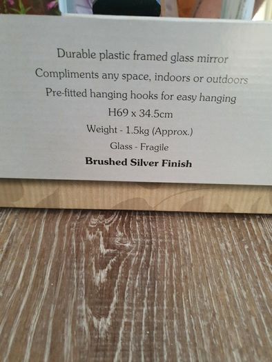 Decorative Garden Mirror