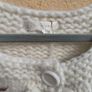 White cardigan Image 4