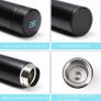 Travel Mugs, Insulated Water Bottle, 500ml LED Temperature Display Smart Water Cup, Stainless Steel Vacuum Drink Flasks, Hot&Cold Sport Drink Bottle for Cycling, Gym, Home, Office Image 3