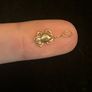 14k solid yellow gold and pearl spider charm from the jewelry brand CATBIRD NYC Image 4