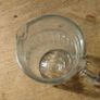Luminarc glass pitcher with a ribbed design. Image 5