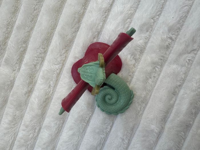 2024 Burger KingKung Fu Panda 4 Burger King Exclusive approx. 12 cm. The Chameleon Used Please see photos