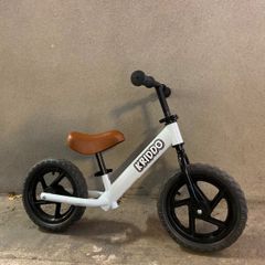 Kriddo toddler balance bike white