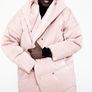 Zara Pink Puffer Jacket Image 7