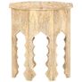 Side Table 48 cm Solid Mango Wood Image 3