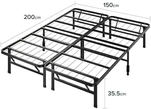 Folding Guest Bed Frame King (150 x 200 cm)
