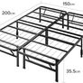 Folding Guest Bed Frame King (150 x 200 cm) Image 2