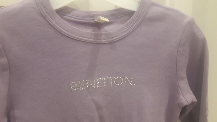 BENETTON long sleeved girls top