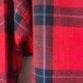 shirt red check flannel shirt size xsmall Image 4