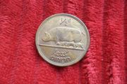 1964 Ireland - "1/2d, Leat Pingin" Half Penny