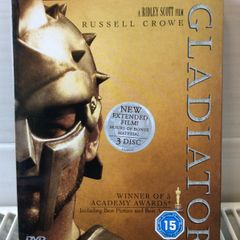 Gladiator Movie. Original Russel Crowe Film. Not New Paul Mescal Film. Special Edition Triple DVD Set. Collect In Dublin Or Receive Via Post.