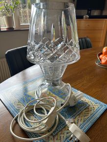 waterford  crystal lamp