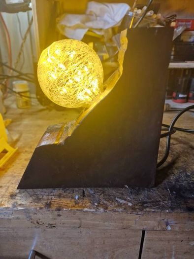 handmade lamp