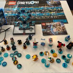 LEGO Dimensions PS4 / PS5 Starter Pack + Huge 40+ Expansion Bundle (Characters & Vehicles)