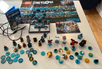 LEGO Dimensions PS4 / PS5 Starter Pack + Huge 40+ Expansion Bundle (Characters & Vehicles)