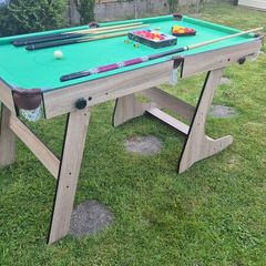 Hy-Pro Folding Pool & Snooker Table