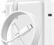96W USB C Charger, for MacBook Pro 16, 15, 14, 13 inch 2024, 2023, 2022, 2021, M3 M2 M1, for MacBook Air, for iPad, Compatible with all USB-C laptop, Equipped with 6.6ft 5A cable power adapter.