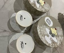 Rosanna Petite Treat Pedestal Set of 2 with Original Boxes