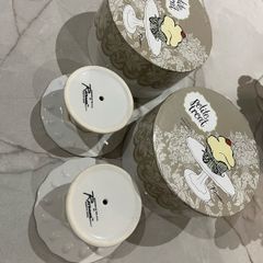 Rosanna Petite Treat Pedestal Set of 2 with Original Boxes