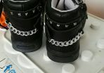 Black boots