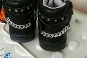 Black boots