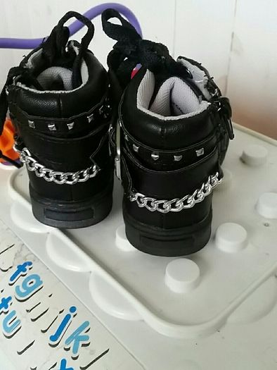 Black boots