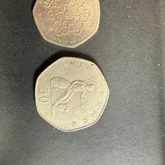 50 pence X 2