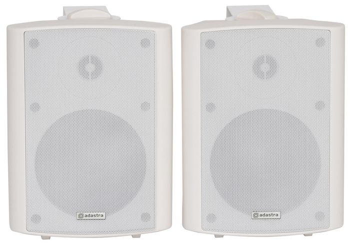 Active Amplified Stereo Speaker Set - White