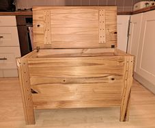 Wooden Trunk, Storage Chest