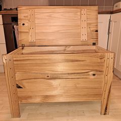 Wooden Trunk, Storage Chest