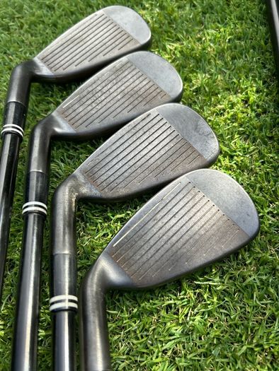 Full set of golf clubs