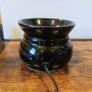 Hosley Glossy Black Ceramic Electric Wax Melt Burner Image 3
