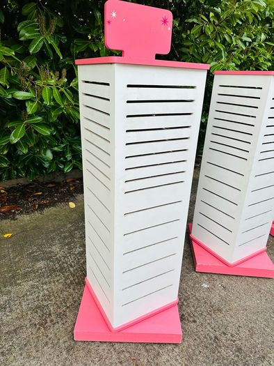 Spinner Slat Wall Display Stands