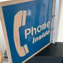 Vintage Phone Inside 30 X 30cm Sign Image 7