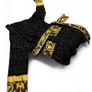 Black and gold Versace bath robe Image 3