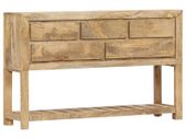 Sideboard 120x30x75 cm Solid Mango Wood