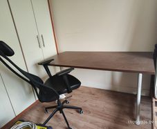 Desk and office chair