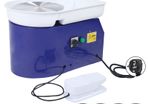 BRAND NEW Deep Blue 350W 24cm Brushless Electric Pottery Wheel Machine for Student and Amateur electric pottery wheel Ceramic Shaping Tool