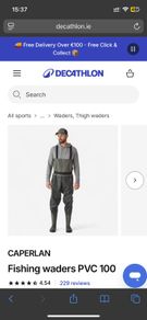 XL Fishing Waders Decathlon