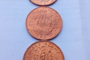 Uncirculated English Half Pennies