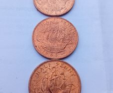 Uncirculated English Half Pennies