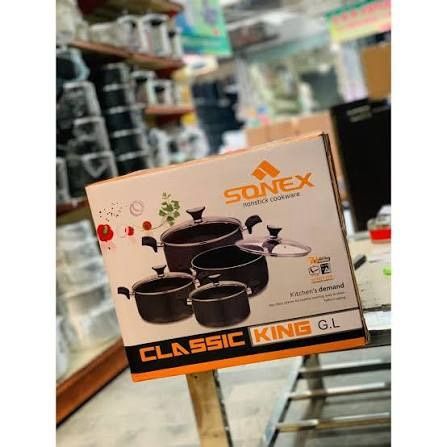 8 pcs non stick pot set