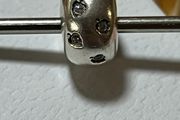 Pandora Sparkling Leaves Clip Charm-like new