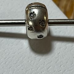 Pandora Sparkling Leaves Clip Charm-like new