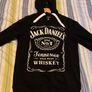 Jack Daniel's Label Pullover Black Hoodie Image 3