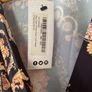 Boohoo plus chain printed wrap front skater dress New Image 4