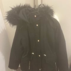 womans fur coat