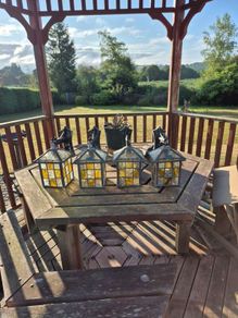 Norman Harrap Lead Lights Vintage excellent Condition