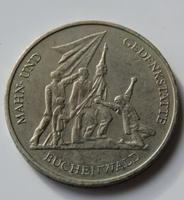 Buchenwald Concentration Camp DDR 10 Mark 1972 East Germany